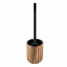 Toilet brush Toilet brush, black brush head. Acacia wood, FSC certified.