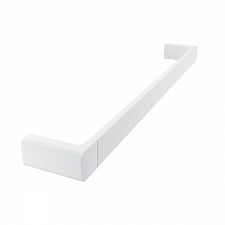 White Towel holder, 46 cm Single towel holder.