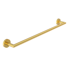 Brushed gold Towel holder, 66 cm Towel holder, for bath towels. Length 650 mm.