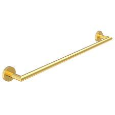 Brushed gold Towel holder, 66 cm Towel holder, for bath towels. Length 650 mm.