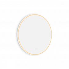 White WHITE ROUND LED mirror dia. 700 with two touch sensor Illuminated ROUND bathroom LED mirror. Output 33 W. Possibility of setting color temperature 3000 - 6500 K. The possibility of setting the luminosity intensity. 2376 Lumen.