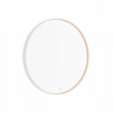 White WHITE ROUND LED mirror dia. 800 with two touch sensor Illuminated ROUND bathroom LED mirror. Output 26 W. Possibility of setting color temperature 3000 - 6500 K. The possibility of setting the luminosity intensity. 1872 Lumen.