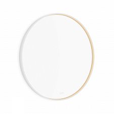 White WHITE ROUND LED mirror dia. 900 with two touch sensor Illuminated ROUND bathroom LED mirror. Output 28 W. Possibility of setting color temperature 3000 - 6500 K. The possibility of setting the luminosity intensity. 2016 Lumen.