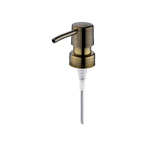 Antique brass Spare pump Spare plastic pump with antique brass surface finish for LADA series.