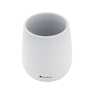 White Spare container Ceramic dispenser container, 425 ml.