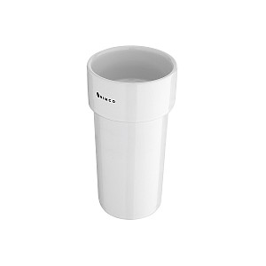 White Spare cup Ceramic cup for UNIX, UNIX stainless steel, BORMO, KEIRA series.