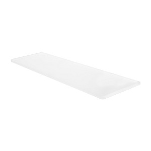 Glass for shelf Shelf. Extra clear glass, satin . Size 50x11 cm. 8 mm thick glass!