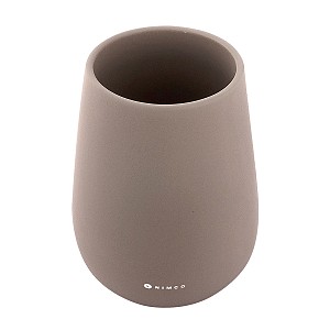 Toilet brush container Spare container for toilet brush made of ceramics for TABO series.