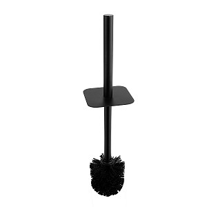 Black Toilet brush Spare toilet brush with angular cover for KIBO series. Black matte.