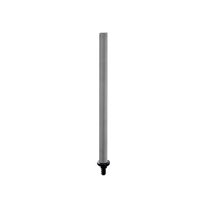 Tabo brush top handle The upper handle of the toilet brush dark gray matte. Stainless steel.