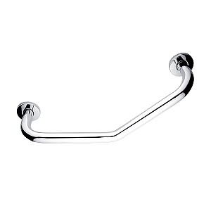 Angled grab bar 530x25 mm