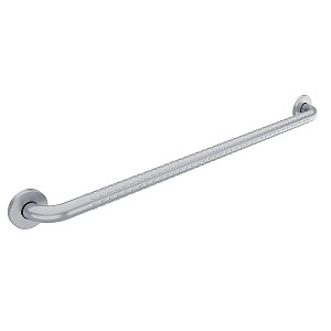 Brushed stainless steel Straight grab bar 900 mm Diameter 32mm. Brushed surface - matt. Stainless steel (18/8).