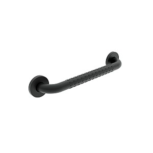 Black Grab bar 400 mm Diameter 32mm. Surface color black matt - material Stainless steel (18/8).