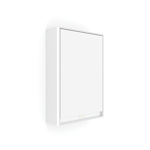 White White LED backlit mirror cabinet 500. 
