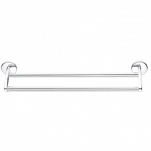 Chrome Towel holder Double towel holder.