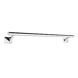 Chrome Towel holder, 61 cm Towel holder. 605 mm long. Internal width for towels 500 mm. Made of brass, chrome surface finish.