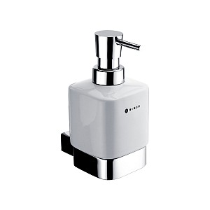 Soap dispenser, brass pump