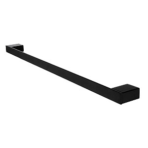 Black Towel holder, 63 cm Single towel holder for folded towels up to 100 cm.