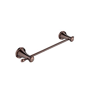 Antique copper Towel holder, 42 cm Towel holder. 41,5 cm long. Made of brass with antique copper surface finish.