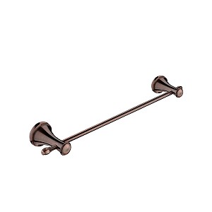Antique copper Towel holder, 52 cm Towel holder. 51,5 cm long. Made of brass with antique copper surface finish.