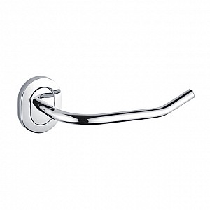 Chrome Toilet paper holder Toilet paper holder without cover.
