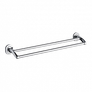 Chrome Towel holder Double towel holder.