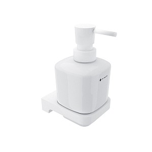 Soap dispenser, brass pump
