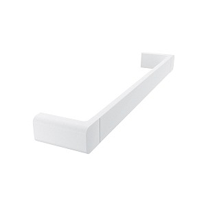 White Towel holder, 36 cm Single towel holder.