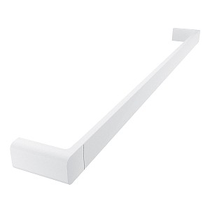 White Towel holder, 61 cm Single towel holder.