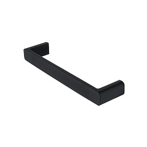 Black Towel holder, 36 cm Single towel holder.