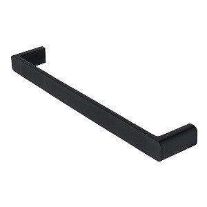 Black Towel holder, 61 cm Single towel holder.