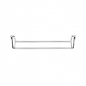 Chrome Towel holder Double towel holder.