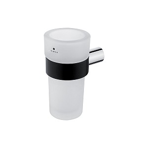 Glass cup holder Glass cup holder. Satin glass container.