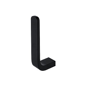 Black Spare toilet paper holder Spare toilet paper holder.