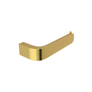 Brushed gold Toilet paper holder Toilet paper holder without cover.
