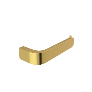 Brushed gold Toilet paper holder Toilet paper holder without cover.