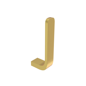Brushed gold Spare toilet paper holder Holder for spare toilet paper.