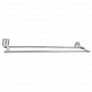 Chrome Towel holder Double towel holder.