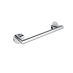 Chrome Towel holder, 36 cm Single towel holder. 350 mm long.