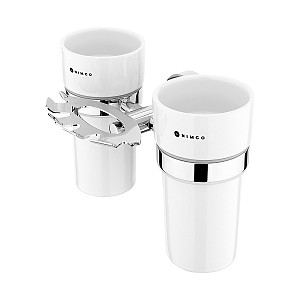 Toothbrush and cup holder
