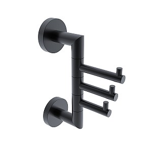 Black Swivel hook hanger Triple swivel hook hanger.