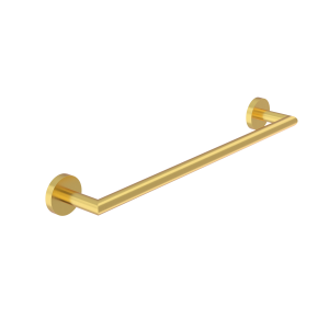 Brushed gold Towel holder, 51 cm Single towel holder. Length 500 mm.