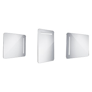 Zrcadlo do koupelny 60x80 s osvětlením