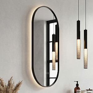 LED zrcadlo s podsvícením, 50 x 100, dotykový senzor