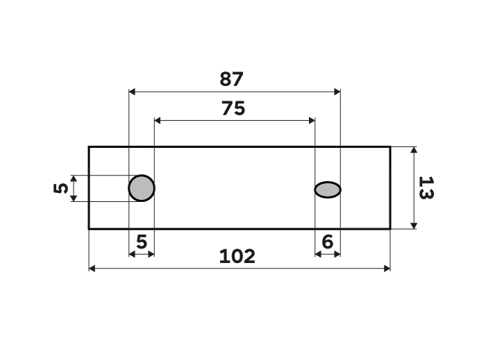 Fixing bracket - MAYA & NIKAU 50DX