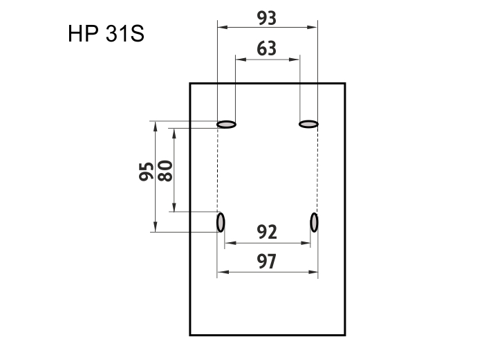 Fixing bracket - HP