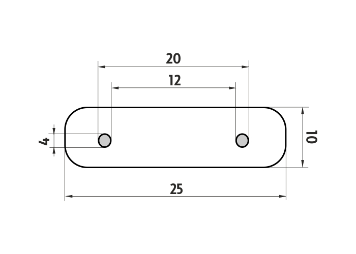 Fixing bracket - MAYA & NIKAU 54,55,55R