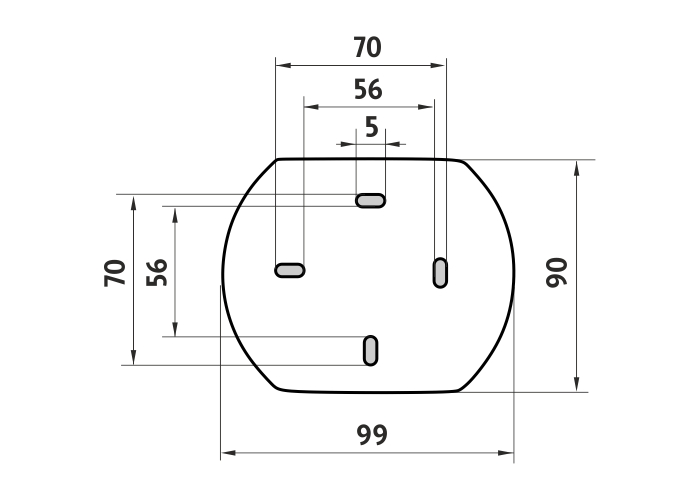 Fixing bracket - ZK 20165, 20265