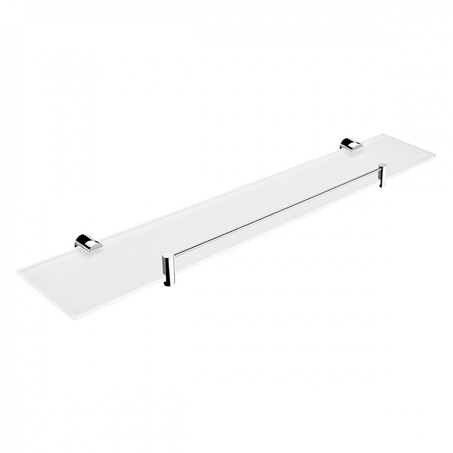 Shelf with rail, 60 cm