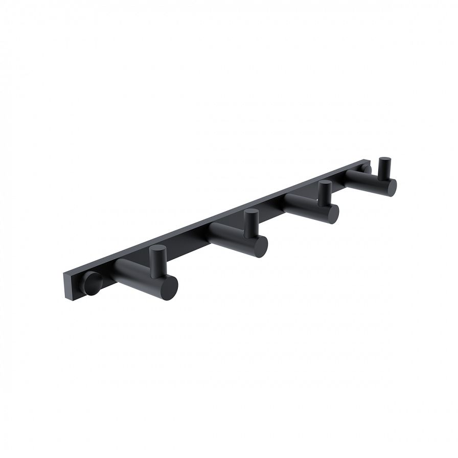 Black four-hook with single hooks